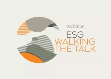 Webinar ESG: Walking the Talk